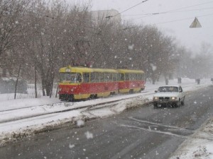 снежно-дождливый период Кубани, не очень приятный 